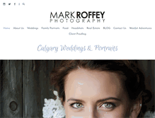 Tablet Screenshot of markroffeyphotography.com